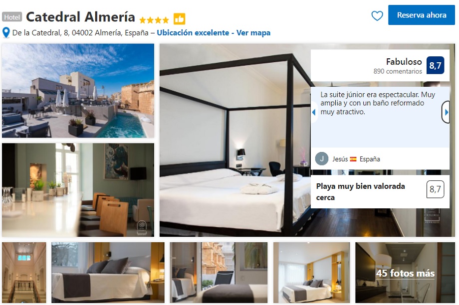 hoteles en almeria