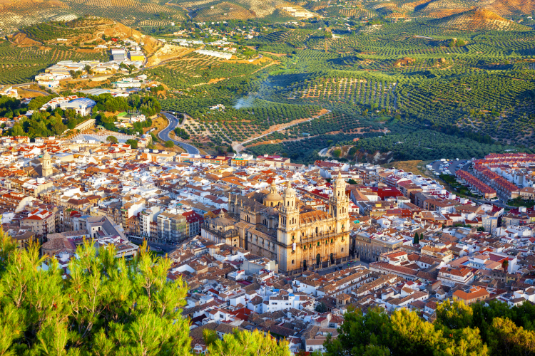 Jaen vista panoramica