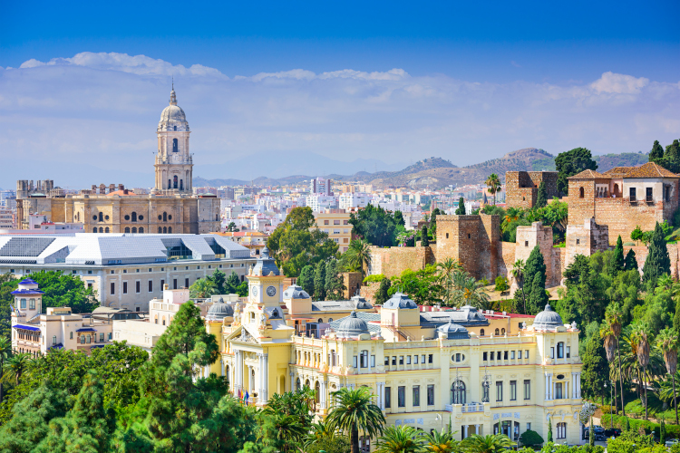 Malaga vista panorámica