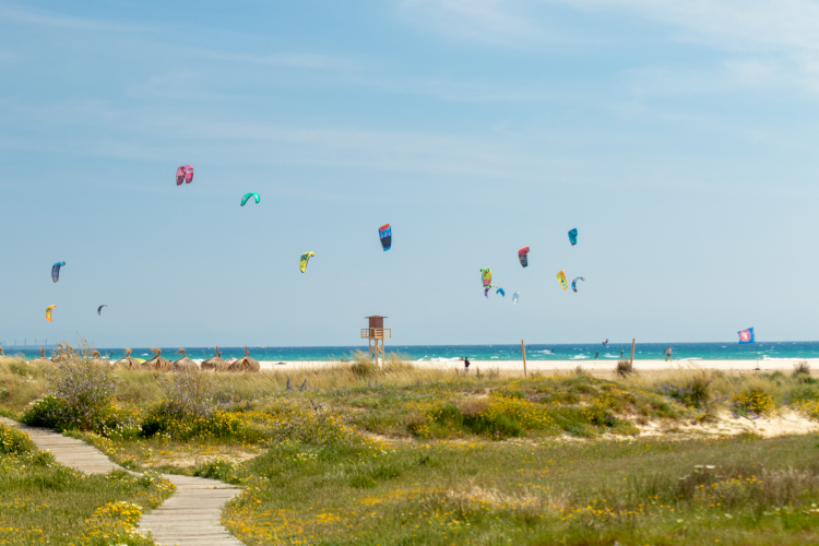 Tarifa kitesurf en el sur de España